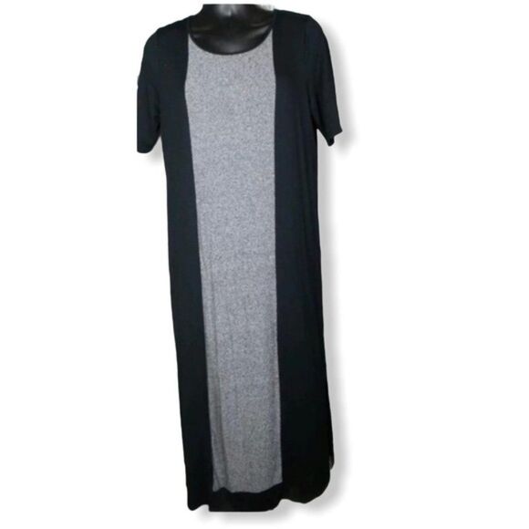 J Jill Wearever Color Block Dress Rayon Stretch Y - Picture 9 of 9